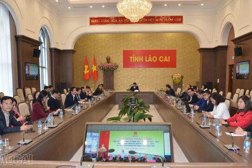 Lào Cai tham dự Hội nghị trực tuyến công tác y tế năm 2025
