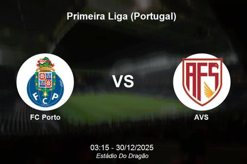 Nhận định FC Porto vs AVS - Primeira Liga
