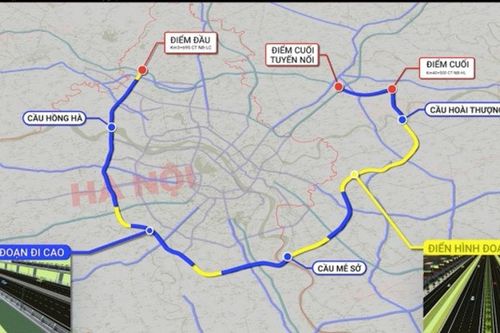 Hà Nội hoàn thành 2 cầu vượt sông thuộc Vành đai 4 vào năm 2028