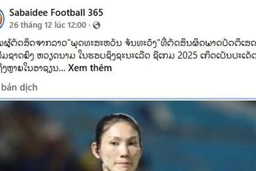 CĐV Lào phẫn nộ khi trọng tài gây sai sót ở SEA Games 33 vẫn được FIFA công nhận