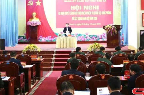 Đảng ủy Quân sự tỉnh ra Nghị quyết lãnh đạo thực hiện nhiệm vụ quân sự, quốc phòng năm 2026