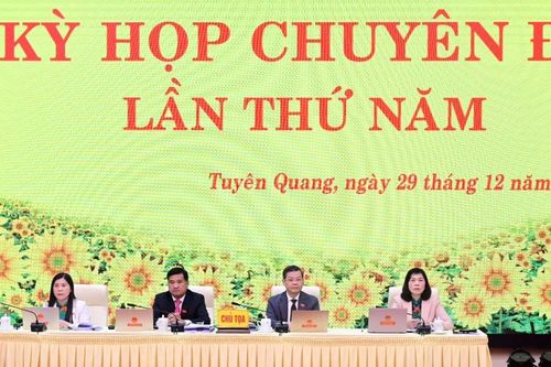 Kỳ họp chuyên đề thứ Năm, HĐND tỉnh Tuyên Quang Khóa XIX: Khơi thông nguồn lực về đất đai, thu hút đầu tư