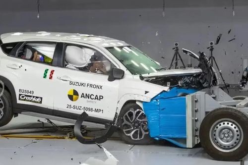 ANCAP chấm Suzuki Fronx '1 sao' vì lỗi dây an toàn
