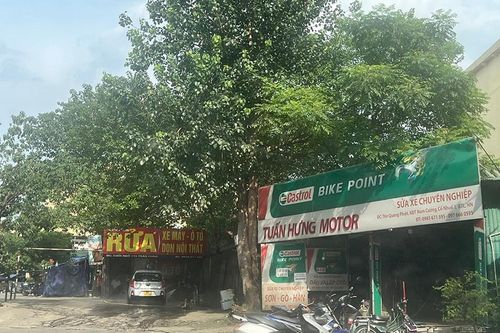Nhiều cơ sở sửa, rửa xe lấn chiếm vỉa hè