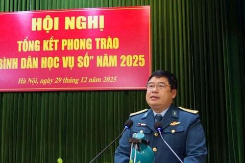 Sư đoàn 371 tổng kết phong trào 'Bình dân học vụ số' năm 2025
