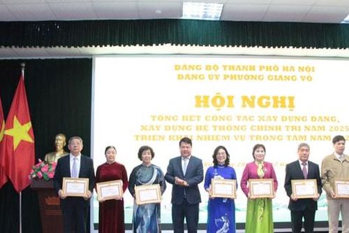 Phường Giảng Võ tập trung giải quyết '5 điểm nghẽn' trong năm 2026
