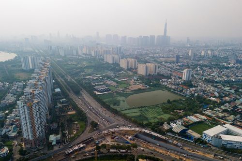 Cận cảnh nơi đặt nhà ga cuối dự án đường sắt tốc độ cao Bắc - Nam