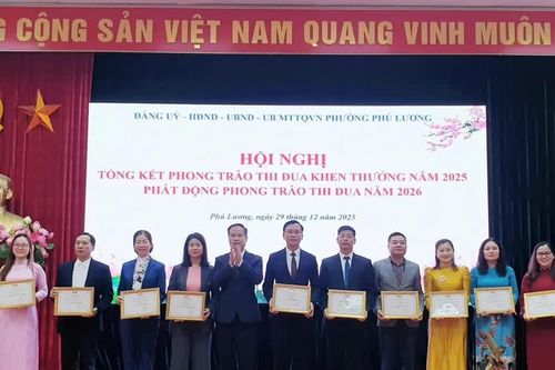 Phường Phú Lương đẩy mạnh thi đua đổi mới sáng tạo, chuyển đổi số