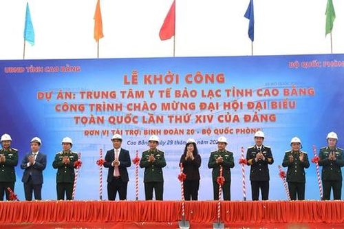 Khởi công Dự án Trung tâm Y tế Bảo Lạc, tỉnh Cao Bằng