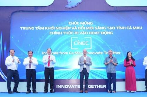 Cà Mau thành lập Trung tâm Khởi nghiệp và Đổi mới sáng tạo