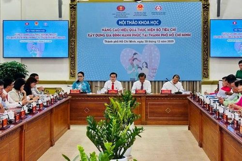 Nâng cao hiệu quả thực hiện Bộ tiêu chí xây dựng gia đình hạnh phúc tại Thành phố Hồ Chí Minh