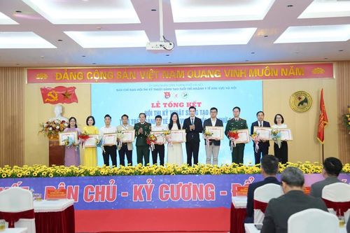32 đơn vị y tế tham gia Hội thi Kỹ thuật sáng tạo tuổi trẻ ngành y tế khu vực Hà Nội