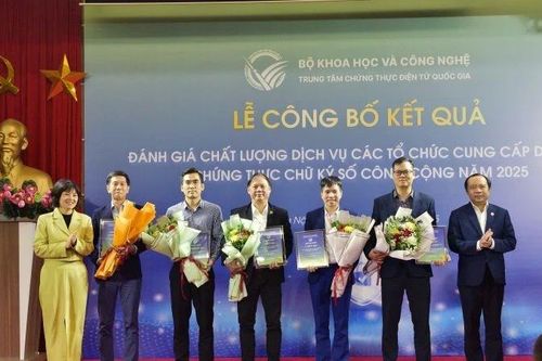 Công bố kết quả khảo sát, đánh giá chất lượng dịch vụ chứng thực chữ ký số công cộng