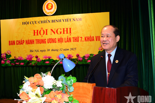 Xây dựng Hội Cựu chiến binh Việt Nam vững mạnh về chính trị, tư tưởng, tổ chức, cán bộ và chính sách