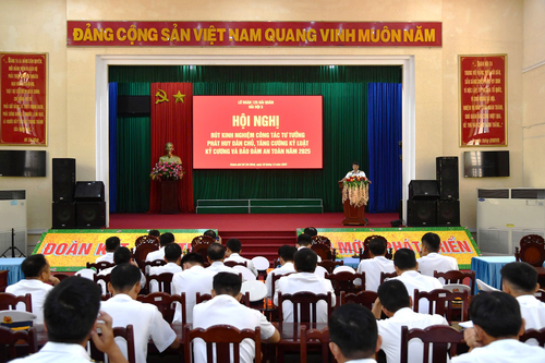 Hải đội 5 (Lữ đoàn 125, Vùng 2 Hải quân): Rút kinh nghiệm công tác quản lý tư tưởng, phát huy dân chủ, tăng cường kỷ luật