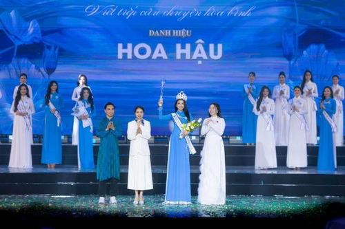 Nữ sinh Đại học Đại Nam đăng quang Hoa hậu Sinh viên Hòa bình Việt Nam 2025