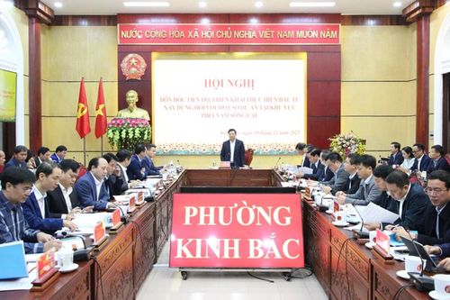 Bắc Ninh: Quyết liệt tháo gỡ vướng mắc, đẩy nhanh tiến độ các dự án phía Nam sông Cầu