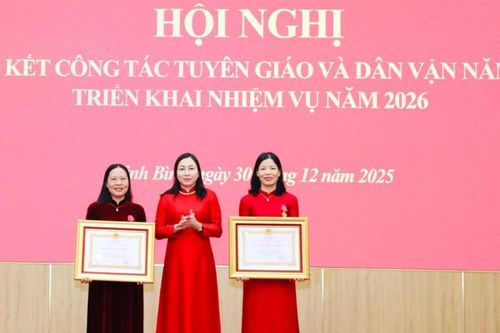Ninh Bình tổng kết công tác tuyên giáo, dân vận năm 2025: Tăng cường tạo đồng thuận xã hội trong giai đoạn mới