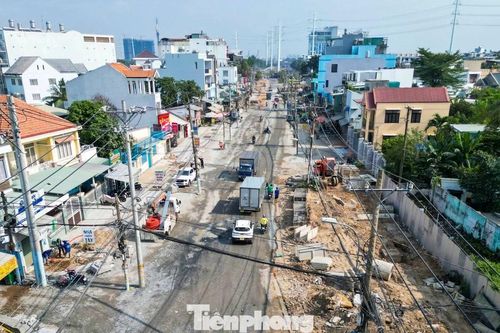 Toàn cảnh công trình mở rộng đường hơn 2.000 tỷ ở cửa ngõ phía Đông TPHCM