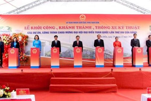 Đặc khu ở Quảng Ninh tổ chức khánh thành, khởi công các dự án trọng điểm trên 2.300 tỷ đồng