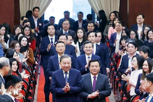 Tổng Bí thư dự hội nghị tổng kết công tác của Học viện Chính trị Quốc gia Hồ Chí Minh