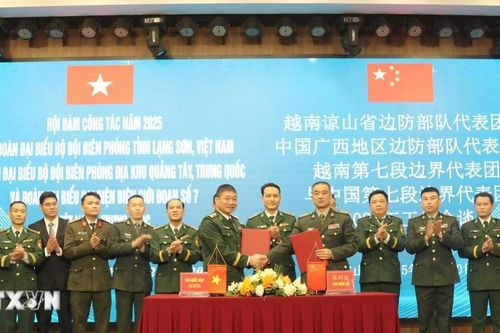 Việt Nam-Trung Quốc phối hợp quản lý, xây dựng biên giới hòa bình, hữu nghị