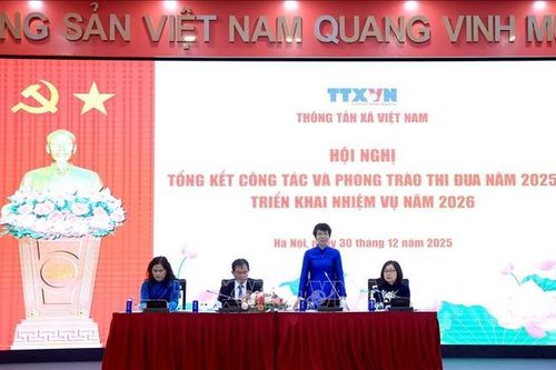 TTXVN triển khai nhiệm vụ và phát động phong trào thi đua năm 2026