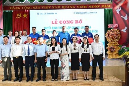 Thêm 'cánh tay nối dài' của Hội Luật gia tỉnh Đồng Nai tại cơ sở