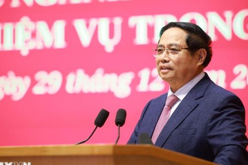 Thủ tướng Phạm Minh Chính: Đẩy mạnh triển khai chiến lược đối ngoại toàn diện ở tầm cao mới