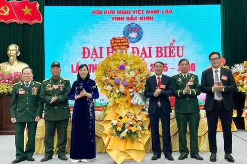 Tiếp tục đổi mới, nâng cao chất lượng hoạt động Hội Hữu nghị Việt Nam - Lào tỉnh Bắc Ninh