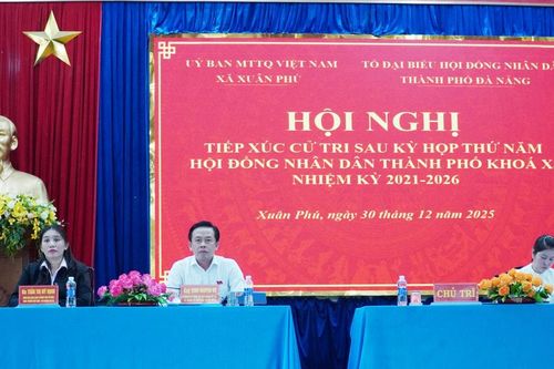 Cử tri xã Xuân Phú kiến nghị sớm giải quyết những vấn đề tồn đọng