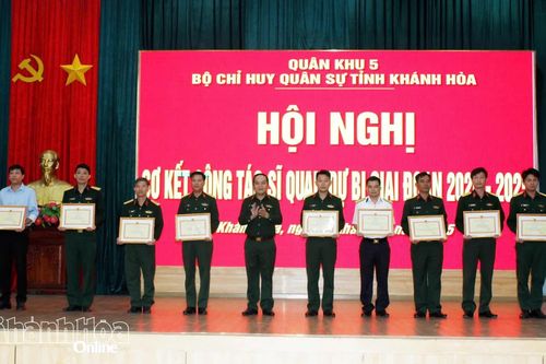 Sơ kết công tác sĩ quan dự bị giai đoạn 2020 - 2025