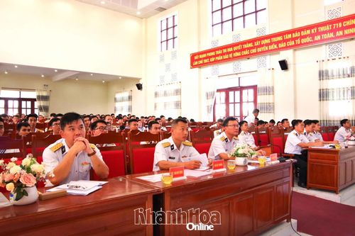 Trung tâm Bảo đảm Kỹ thuật 719 tổ chức hội nghị về công tác tư tưởng
