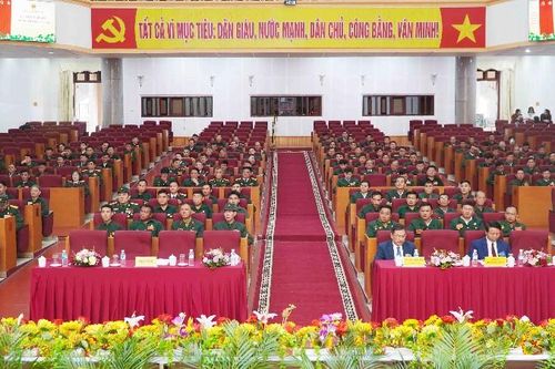 Phiên làm việc thứ nhất Đại hội Đại biểu Hội Cựu chiến binh tỉnh Lai Châu lần thứ VIII, nhiệm kỳ 2025-2030