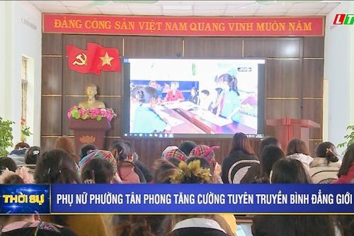 PHỤ NỮ PHƯỜNG TÂN PHONG TĂNG CƯỜNG TUYÊN TRUYỀN BÌNH ĐẲNG GIỚI