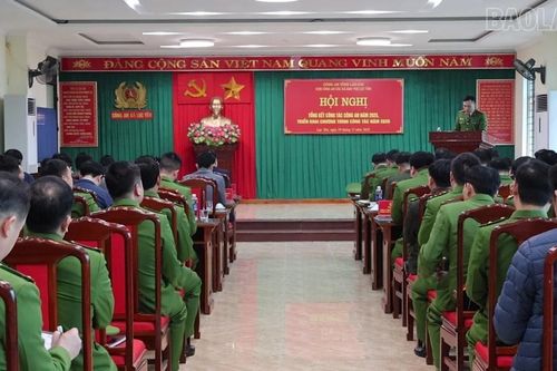 Công an các xã khu vực Lục Yên tổng kết công tác năm 2025, triển khai nhiệm vụ năm 2026