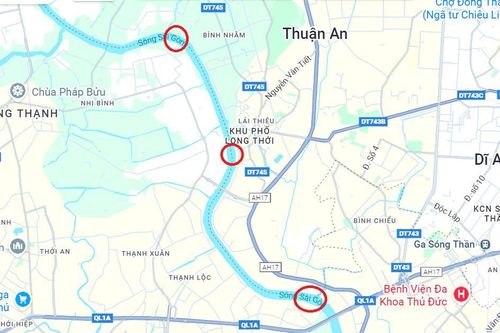 Quy hoạch 3 cầu vượt sông Sài Gòn nối Bình Dương và TP.HCM đến năm 2040