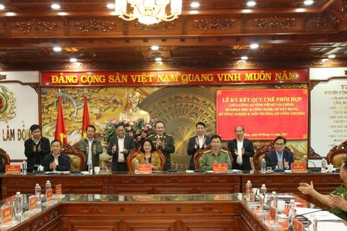 Lâm Đồng ký quy chế phối hợp liên ngành bảo đảm an ninh trật tự