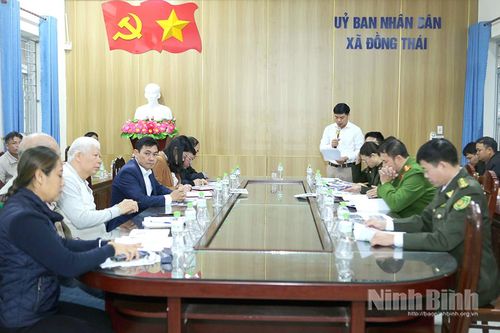 Xã Đồng Thái công bố kết quả điều tra động vật hoang dã tại khu vực rừng phòng hộ