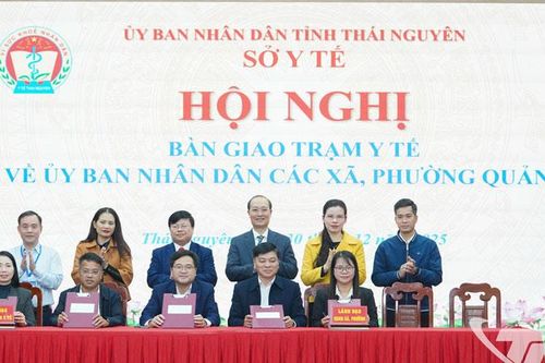 Thái Nguyên hoàn thành sắp xếp trạm y tế cấp xã