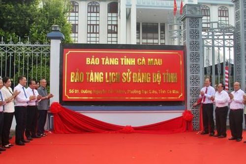 Thành lập Bảo tàng Lịch sử Đảng bộ tỉnh Cà Mau