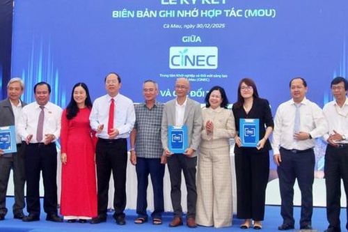 Thành lập Trung tâm Khởi nghiệp và Đổi mới sáng tạo tỉnh Cà Mau