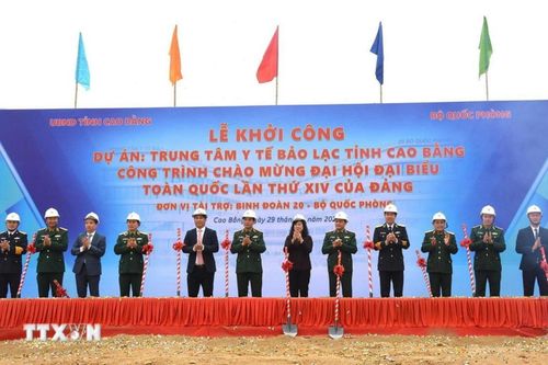 Khởi công Trung tâm Y tế Bảo Lạc: Thêm điểm tựa an sinh cho vùng cao Cao Bằng
