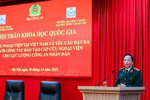 Xây dựng năng lực cấp cứu ngoại viện trong CAND là nhiệm vụ cấp thiết