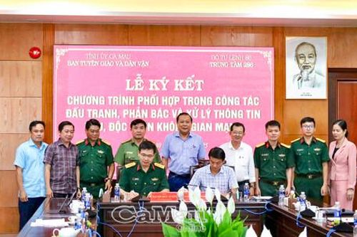 Tăng cường phối hợp bảo vệ nền tảng tư tưởng của Đảng trên không gian mạng