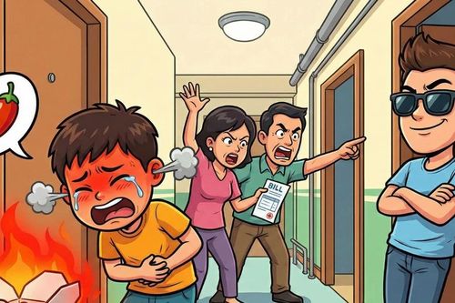 Bé trai ở Trung Quốc nhập viện vì trộm đồ siêu cay, bố mẹ đòi bồi thường và cái kết