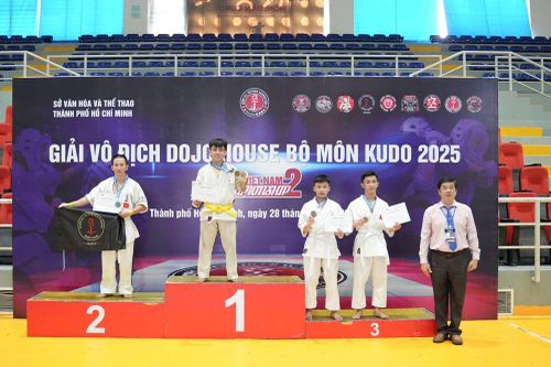 Giải vô địch Cúp các Câu lạc bộ Kudo quốc gia khép lại thành công