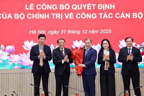Thứ trưởng Thường trực Bộ VHTTDL Lê Hải Bình giữ chức Phó Giám đốc Học viện Chính trị quốc gia Hồ Chí Minh