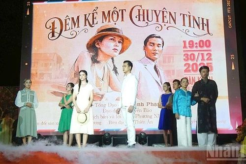 Lần đầu tỉnh Đồng Tháp có show diễn 'Đêm kể một chuyện tình'