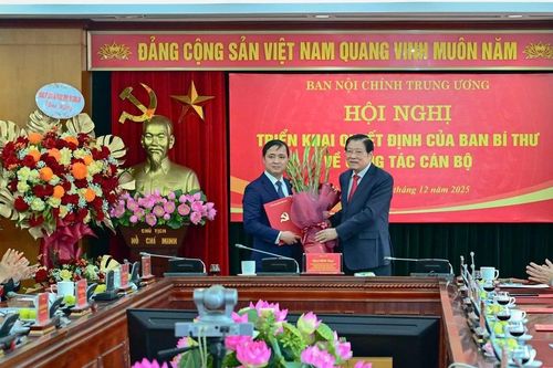 Ban Nội chính Trung ương triển khai Quyết định của Ban Bí thư về công tác cán bộ